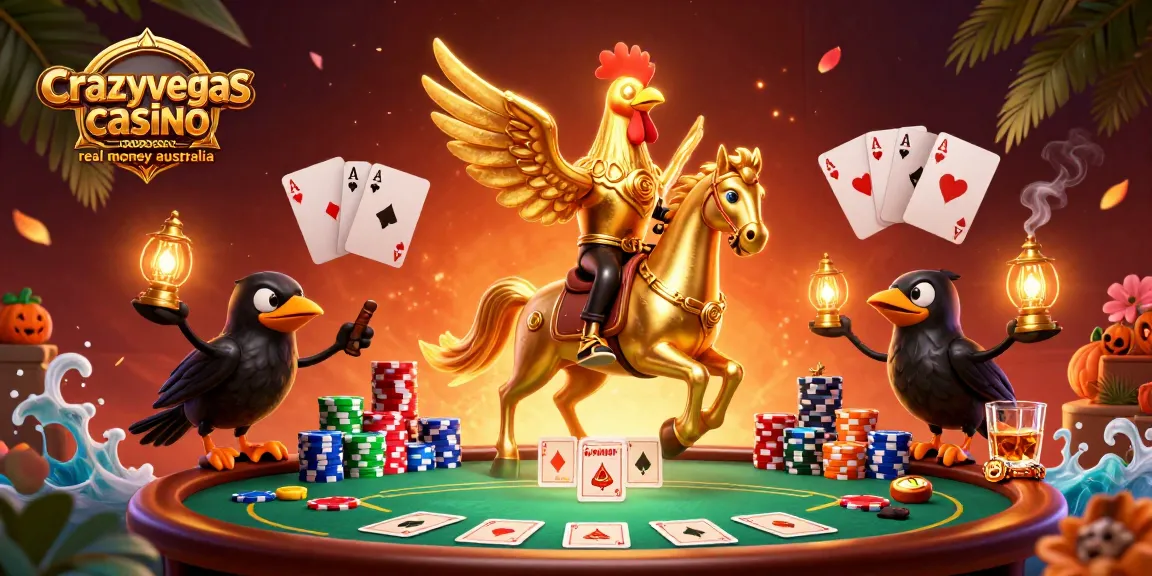 Experience thrilling gameplay at crazyvegas casino real money casino australia with engaging poker scenes.